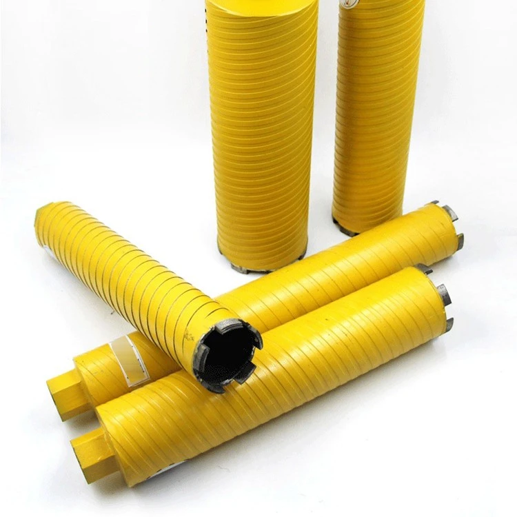 Threaded-diamond-drill-bit
